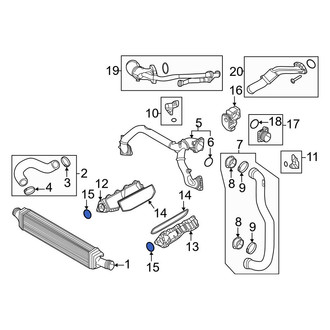 Audi OE - Engine Intake Manifold Seal