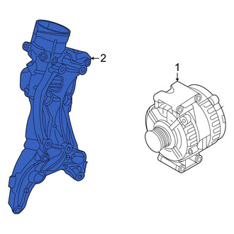 Audi OE - Alternator Bracket