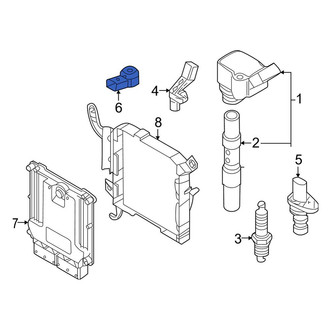 Audi OE - Ignition Knock (Detonation) Sensor