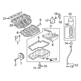 Audi OE - Engine Oil Drain Plug
