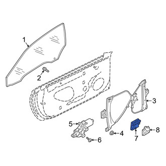 Audi OE - Front Left Door Control Module