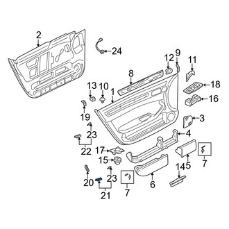 Audi OE - Rear Right Cargo Area Light