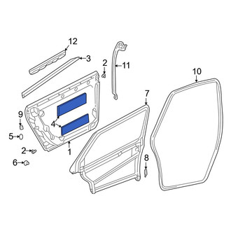 Audi OE - Rear Sound Absorber
