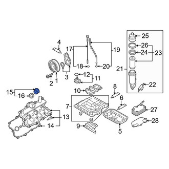 Audi OE - Engine Oil Filler Cap