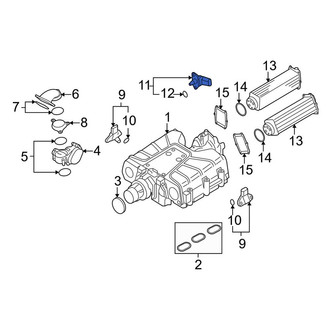 Audi OE - Manifold Absolute Pressure Sensor