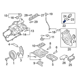 Audi OE - Engine Oil Filter Element