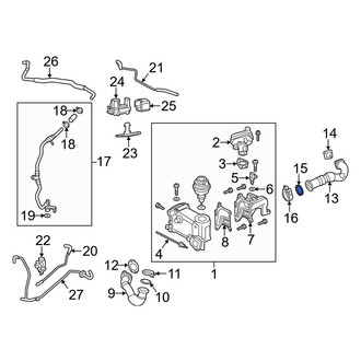 Audi OE - Exhaust Gas Recirculation (EGR) Tube Seal