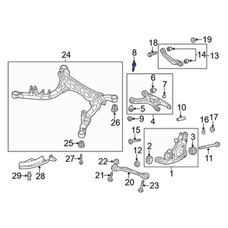 Audi OE - Suspension Control Arm Bolt