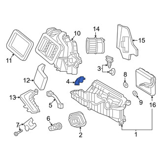 Audi OE - A/C Expansion Valve Bracket