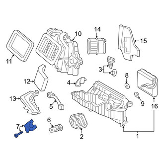 Audi OE - A/C Expansion Valve Bracket