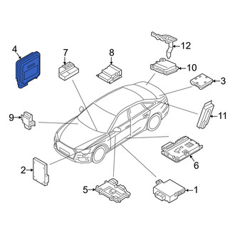 Audi OE - Rear Garage Door Transmitter Control Module