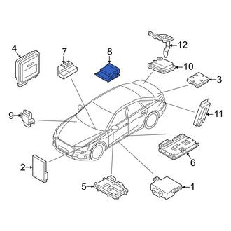 Audi OE - Air Bag Control Module