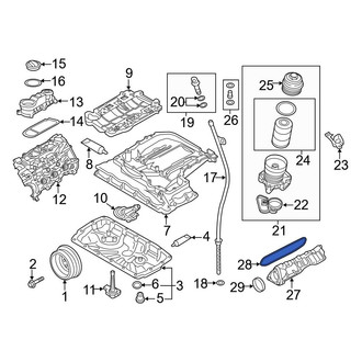 Audi OE - Engine Intake Manifold Gasket