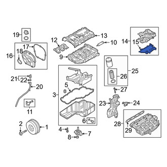 Audi OE - Vapor Canister Purge Valve Assembly Gasket