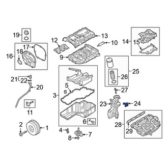 Audi OE - Engine Oil Filter Housing Gasket
