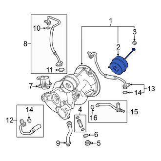Audi OE - Turbocharger Wastegate Actuator