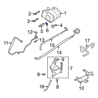 Audi OE - Power Steering Pump Shaft Seal