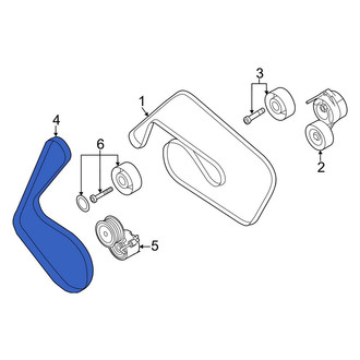 Audi OE - Accessory Drive Belt