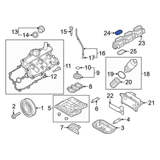 Audi OE - Supercharger Gasket