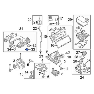 Audi OE - Engine Intake Manifold Gasket