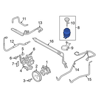 Audi OE - Power Steering Reservoir