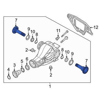 Audi OE - Rear Drive Axle Shaft