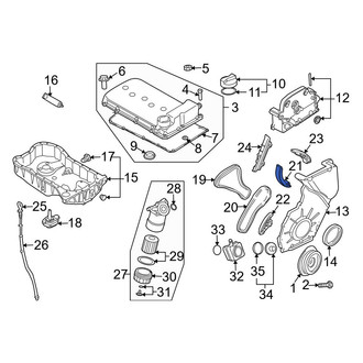 Audi OE - Engine Timing Chain Tensioner
