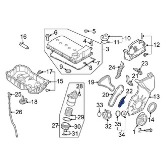 Audi OE - Engine Timing Chain Tensioner