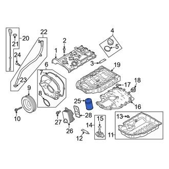 Audi OE - Engine Oil Filter