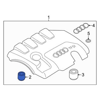 Audi OE - Engine Cover Clip
