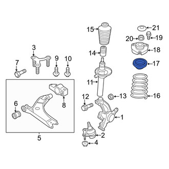 Audi OE - Front Suspension Strut Bearing