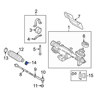 Audi OE - Outer Rack and Pinion Bellows Clamp