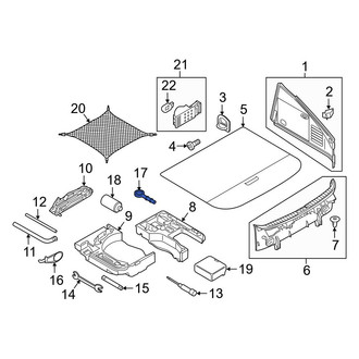Audi OE - Rear Tow Hook
