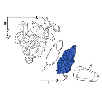 Audi OE - Engine Water Pump