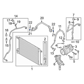 Audi OE - A/C Refrigerant Line O-Ring