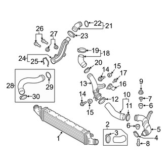 Audi OE - Cooling - Intercooler