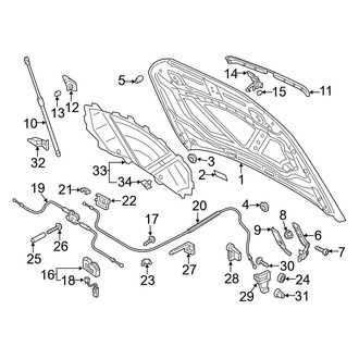 Audi OE - Hood & Components