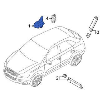 Audi OE - Radio Antenna Assembly