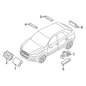 Audi OE - Electrical - Keyless Entry Components