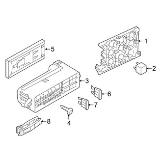 Audi OE - Electrical - Fuse & Relay (Passenger Compartment)