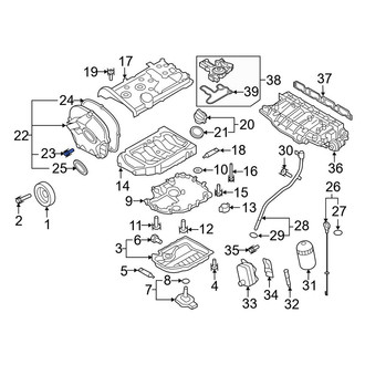 Audi OE - Engine Valve Cover Bolt