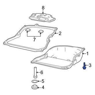 Audi OE - Transmission Oil Pan Bolt