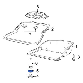 Audi OE - Automatic Transmission Drain Plug Gasket