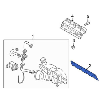 Audi OE - Exhaust Manifold Gasket