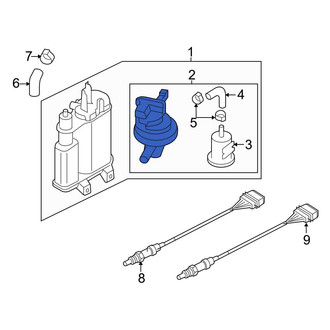 Audi OE - Evaporative Emissions System Leak Detection Pump