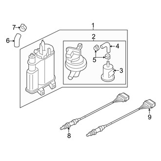 Audi OE - Emission System - Emission Components