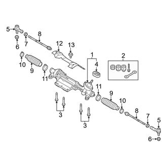 Audi OE - Steering Gear & Linkage
