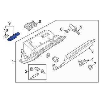 Audi OE - Front Glove Box Light