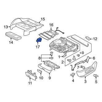 Audi OE - Front Left Seat Heater Control Module