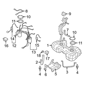 Audi OE - Fuel System Components